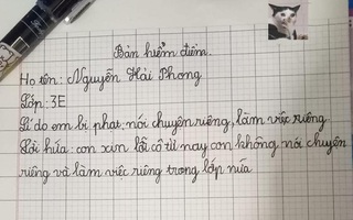 Ảnh vui 5-10: Con dại nhưng 'cái' không thích mang, viết bản kiểm điểm thì tự ký ha!