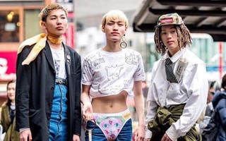 Giật mình với 'street style' kiểu Nhật mà cứ ngỡ lễ hội hóa trang