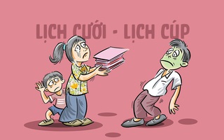 Lịch cưới, lịch 'cúp' chồng chéo