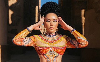 Ảnh vui sao Việt 26-8: Lý Nhã Kỳ hóa nữ hoàng Ai Cập
