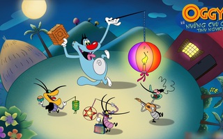 Biệt đội Oggy và Những chú gián tinh nghịch 'rủ nhau' sang Việt Nam ăn Tết Trung thu