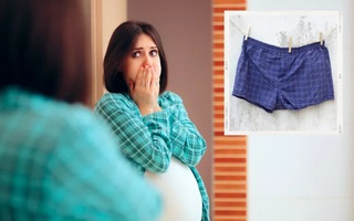 Chồng 'giãy đành đạch' vì giận vợ mặc chung đồ lót