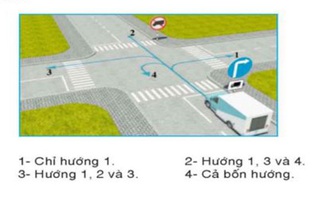 Những hướng nào xe tải được phép đi?