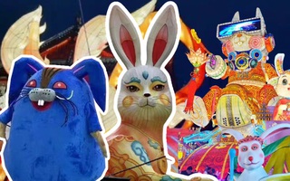 Những linh vật thỏ 'xấu ớn' của các nước ăn Tết Nguyên đán
