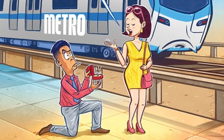 Bao giờ chạch đẻ ngọn đa, metro đúng hẹn thì ta cưới chàng