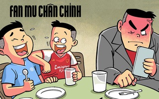 Ông bố fan MU và nỗi đau một tuần
