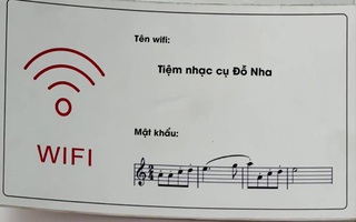 Ảnh vui 27-11: Mật khẩu WiFi dành riêng cho người cùng tần số