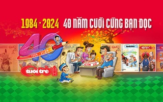 Tuổi Trẻ Cười số 1-1-2024: Ấn phẩm đặc biệt '40 năm cười cùng bạn đọc'