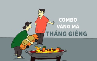 Combo vàng mã tháng giêng năm Quý Mão