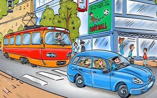 Bức tranh đô thị có điểm nào vô lý?