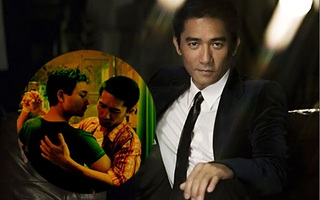 Lương Triều Vỹ bị lừa đóng nhân vật đồng tính, nói về cảnh hôn bạn diễn nam
