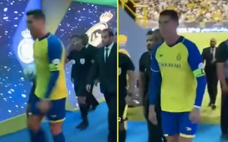 Ronaldo 'đuổi' fan nhí đi chỗ khác vì một thứ liên quan đến Messi