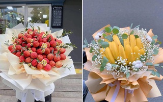 Gợi ý những bó hoa 'có thực mới vực được đạo' dịp 8-3