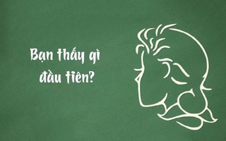 Bạn nhìn thấy cô gái hay ông già?