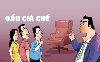 Một vụ đấu giá ghế với giá khởi điểm 0 đồng