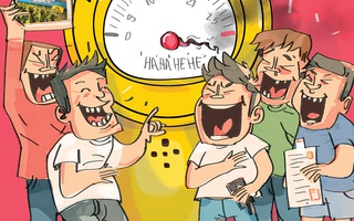 Đo nồng độ cười ở tuổi 40