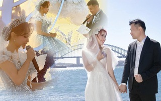 Đám cưới màu mây trời giàu cảm xúc của Vân Hugo