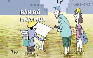 Bản đồ mùa mưa dành cho du khách nước ngoài