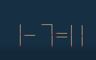 Thử tài IQ: Di chuyển một que diêm để 1-7=11 thành phép tính đúng