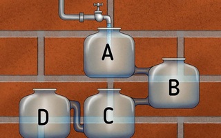 Bình nào đầy nước trước?