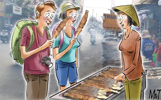 Khách Tây bất ngờ với ngày vía Thần Tài