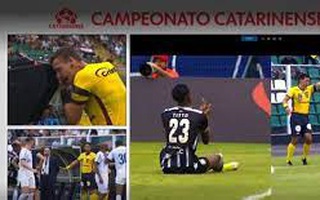 Giơ 'ngón tay thối' về khán giả, cầu thủ Brazil nhận ngay thẻ đỏ