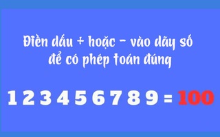 Câu đố IQ: 15 giây giải mã dãy số bí ẩn - chỉ 2% thành công
