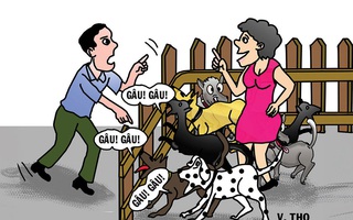 Chủ chó vô tri, hàng xóm lãnh đủ