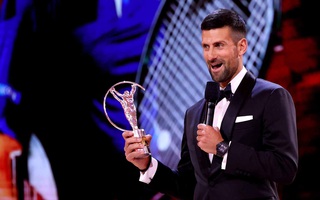 Vượt qua Messi, Djokovic đoạt 'Oscar của thể thao'