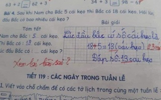 Ảnh vui 28-4: Bài toán 'cho kẹo' khiến cư dân mạng... nổ não