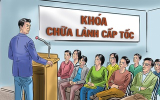 Chàng trai đu trend chữa lành nhưng... nhầm chỗ