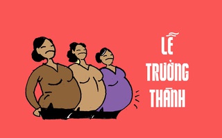 Lễ trưởng thành dành cho... bà bầu