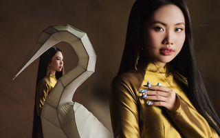 Phương Mỹ Chi múa chén điêu luyện trong 'Gối gấm'