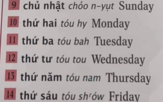 Ảnh vui 25-9: Cách người nước ngoài học tiếng Việt