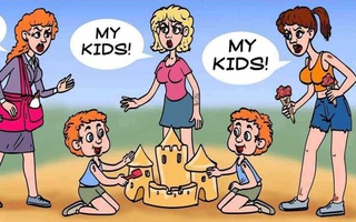 Ai là người mẹ của hai đứa bé?