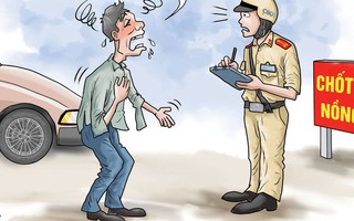 Trường hợp này CSGT không thể trừ điểm bằng lái