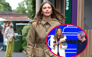 Sharapova hài hước làm chuyên gia tình yêu kiêm tổng đài viên