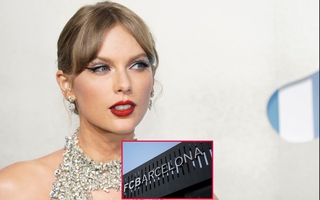 Barca sắp đưa Taylor Swift lên áo đấu ở trận El Clasico