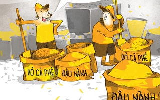 Cái tâm và cái tầm của người sản xuất cà phê trộn đậu nành