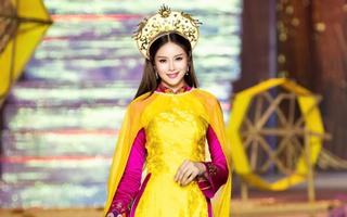 Sella Trương tái xuất, trình diễn áo dài của Đức Vincie