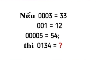 Kiểm tra IQ qua hai câu đố toán học