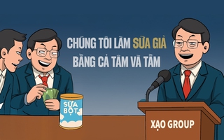 Chúng tôi làm... sữa giả bằng cả tâm và tầm