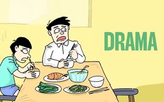 Drama và bữa cơm gia đình