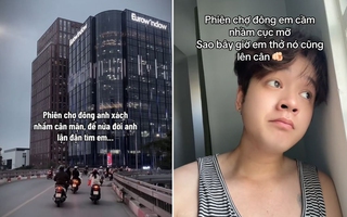 Đu trend 'phiên chợ đông': Coi chừng cười... rớt răng!