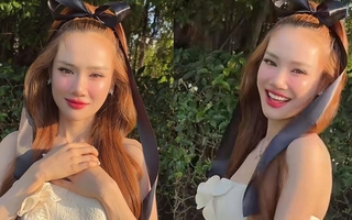 Nhã Phương mà trông giống... Miu Lê, Lê Hoàng Phương?