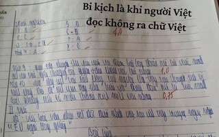 Ảnh vui 3-4: Là người Việt nhưng không đọc ra chữ Việt!