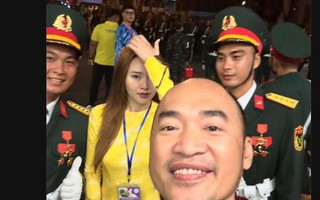Ảnh vui 1-5: Tiến Luật troll mái tóc của Ninh Dương Lan Ngọc