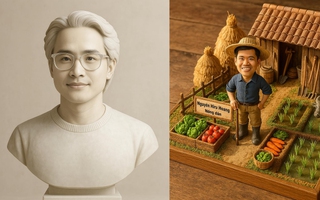 Trend 'tạo tượng bán thân' ra lò, đến 80 tuổi vẫn 'đu đưa' tốt