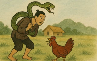 Câu thành ngữ nào liên quan đến rắn và gà?