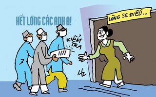 Một vụ kiểm tra quán lòng se điếu dỏm